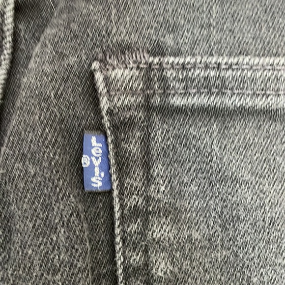 Levi’s “Needle Narrow” Jeans - Size 30x32 - Distressed Black - Picture 3 of 6